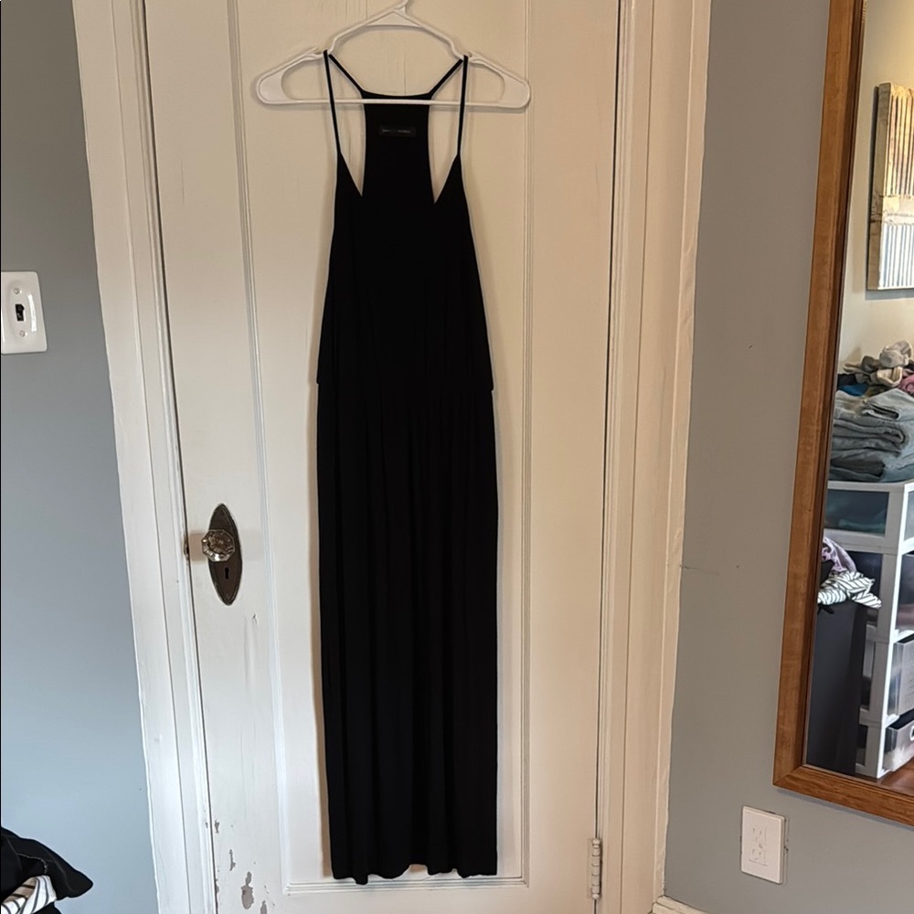 Banana Republic Elegant Black Maxi Dress